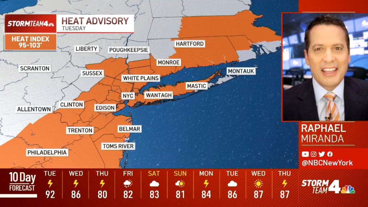 Latest Forecast From Storm Team 4 – NBC New York