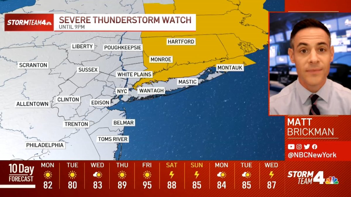Latest Forecast From Storm Team 4 – NBC New York