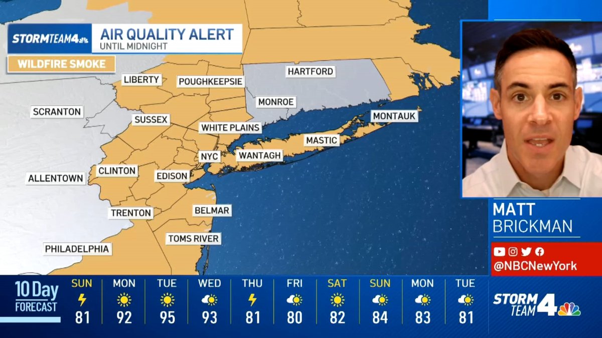Latest Forecast From Storm Team 4 – NBC New York