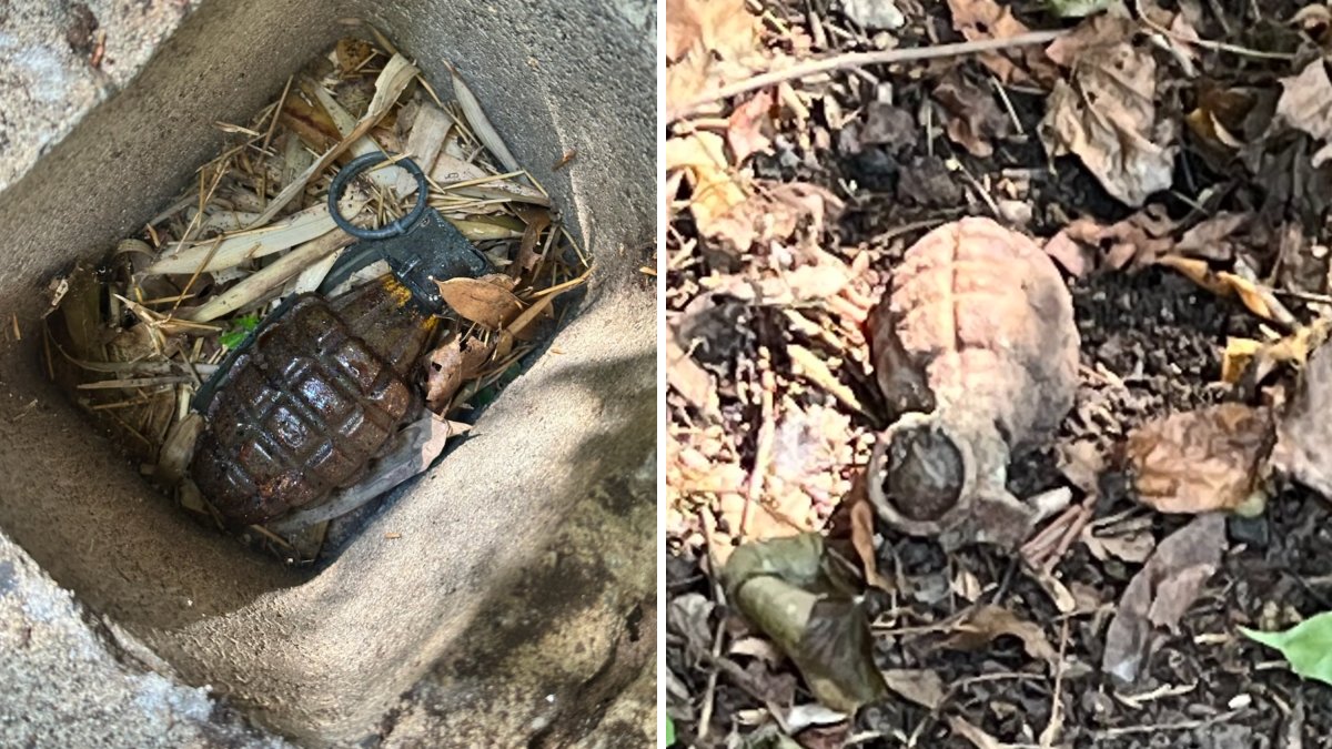 Police Discover Two Grenades in Norwalk Homes