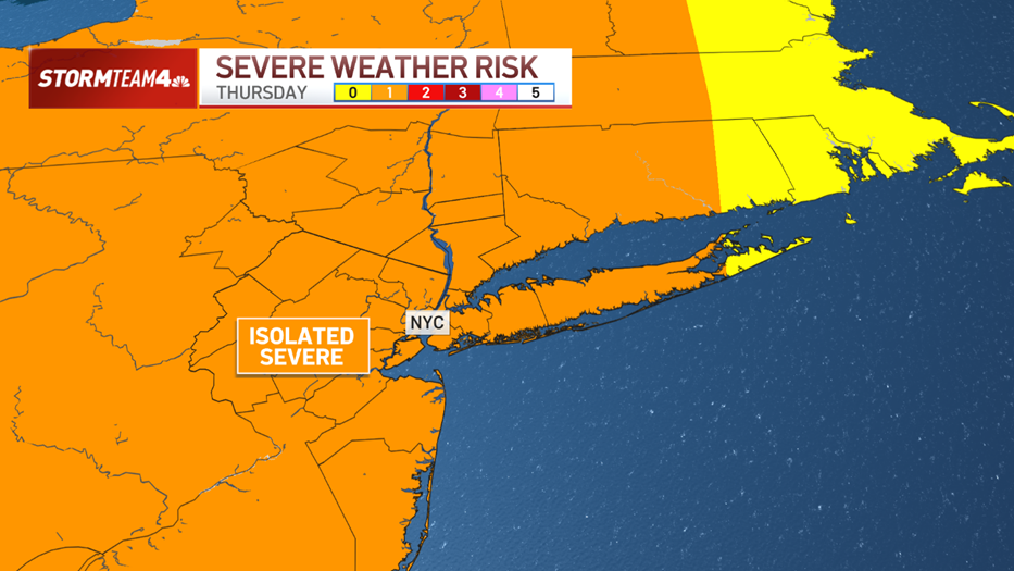 NJ weather forecast turns possibly severe later: What to know – NBC New ...