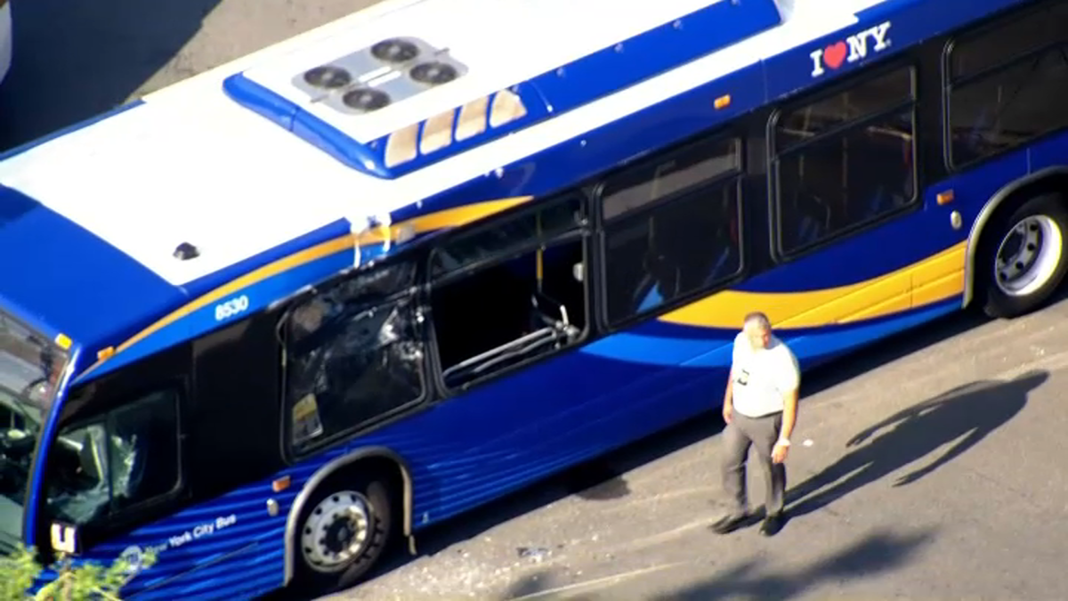 MTA bus involved in accident in Queens