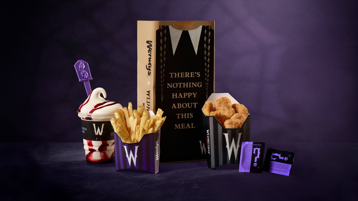 Wednesday Cheesy Wendy’s creates a ‘Wednesday’-inspired meal worth ‘dying’ for – NBC New ...