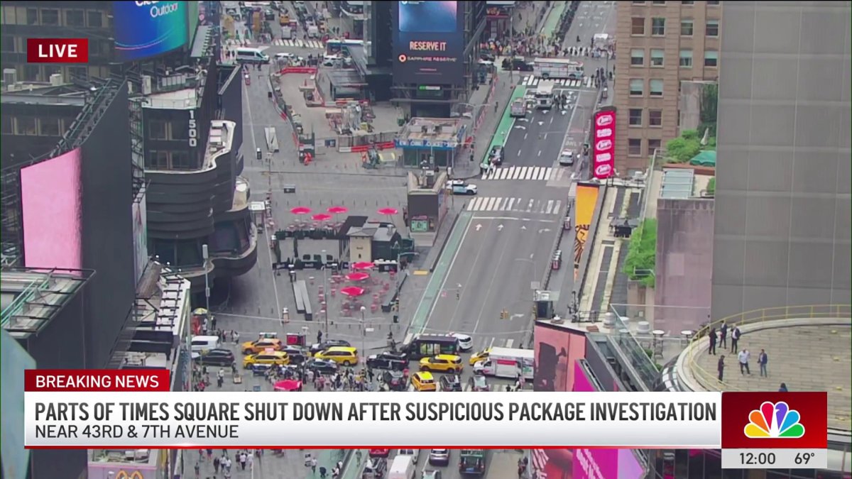 NYPD gives all-clear after shutting down Times Square for suspicious ...