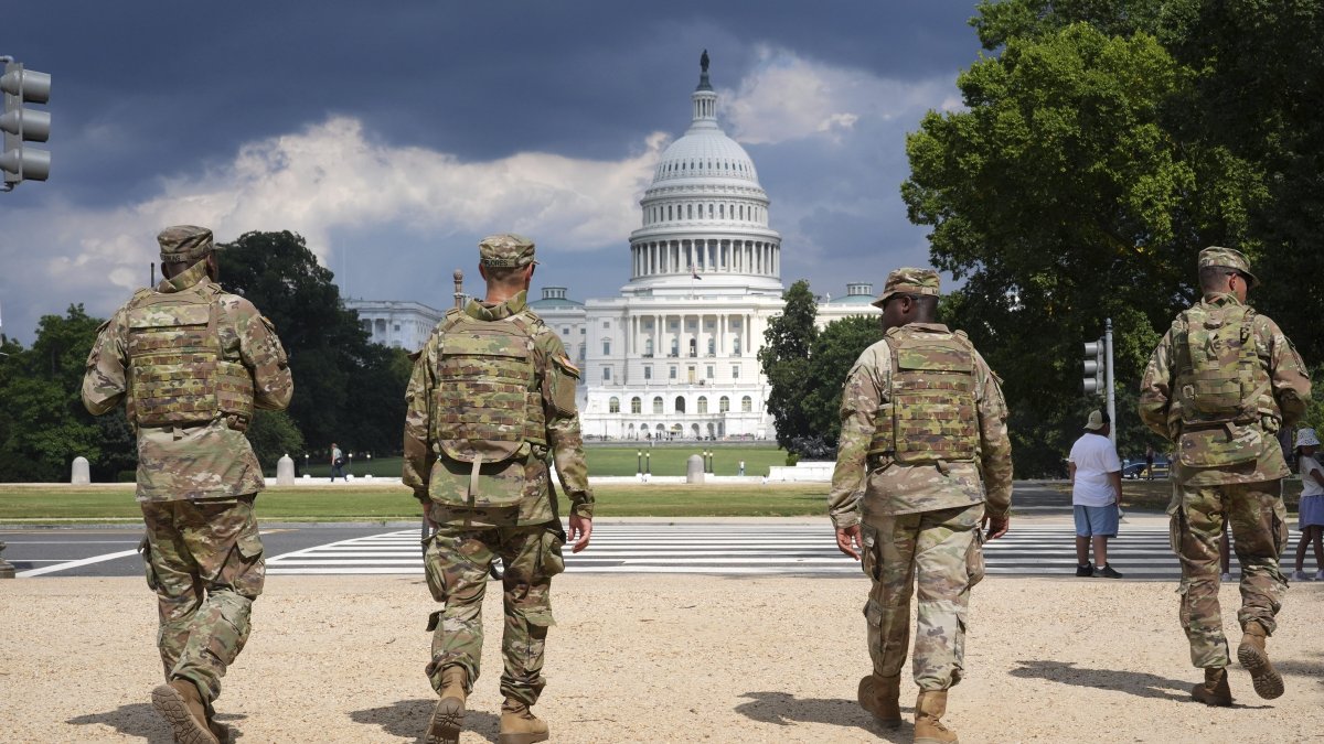 Some National Guard troops in Washington set to carry firearms – NBC ...