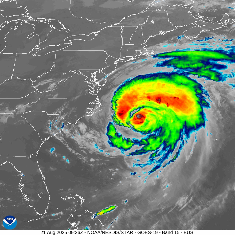 NJ declares state of emergency as Hurricane Erin prompts flood fears