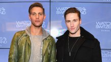 Don Hood (L) and Jacob Zieben attend the launch party at Watches of Switzerland on November 29, 2018 in New York City.