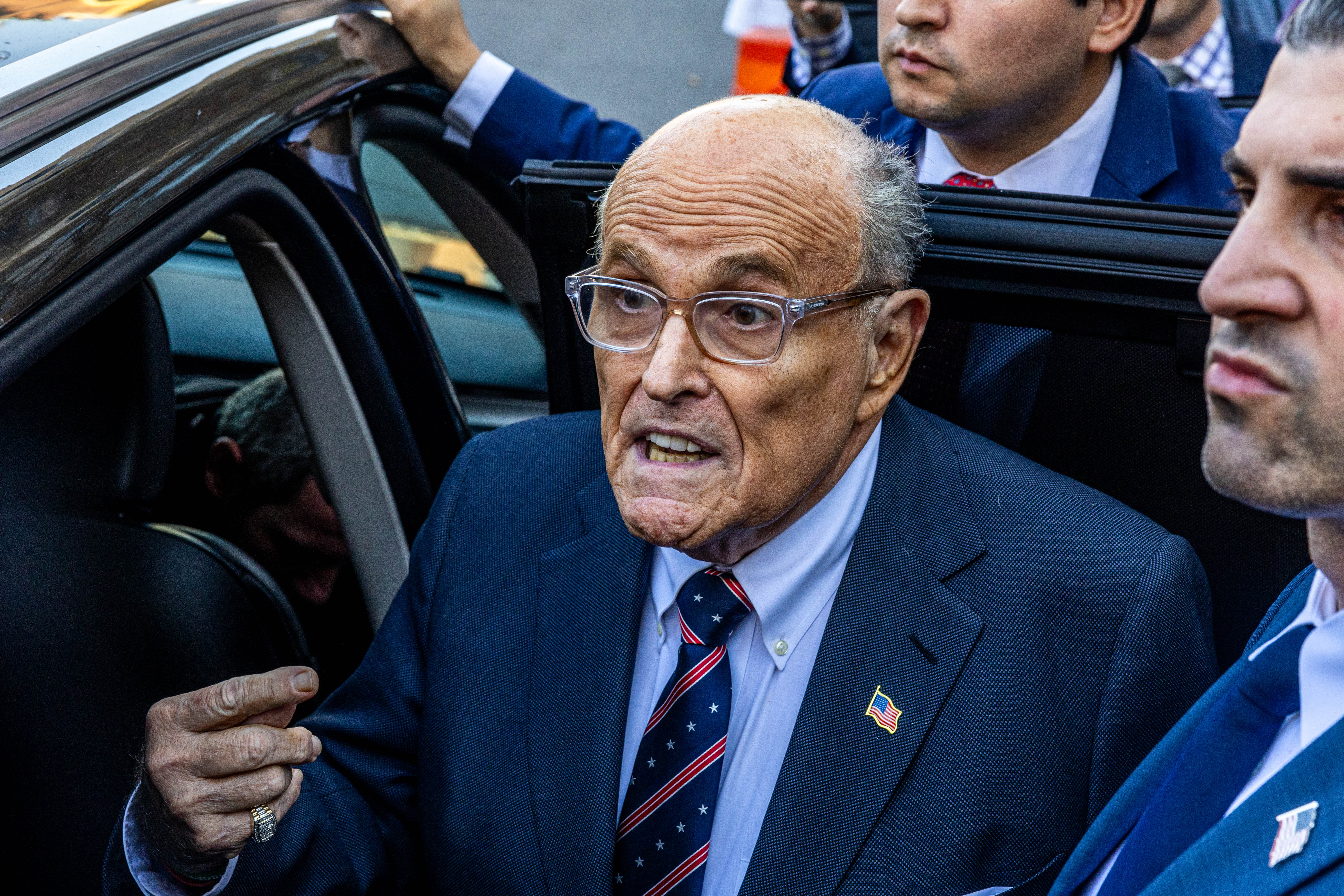Rudy Giuliani Hospitalized With Pneumonia, Now Breathing on His Own — image 6
