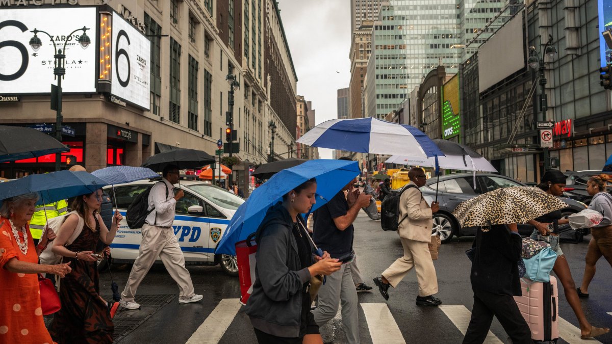 Wednesday forecast in NYC calls for a bit of rain – NBC New York