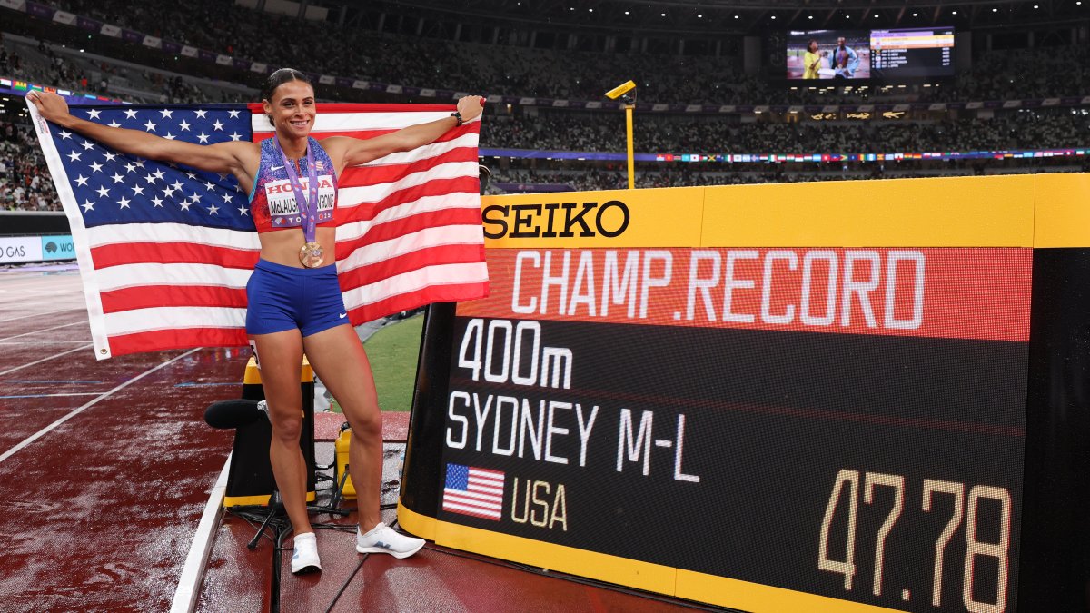 Sydney McLaughlin-Levrone: World Record 400m Win & Historic Time | NBC New York Sydney McLaughlin-Levrone: World Record 400m Win & Historic Time | NBC New York