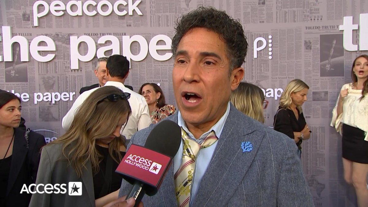 ‘The Paper’ cast react to Steve Carell & John Krasinski’s surprise set ...