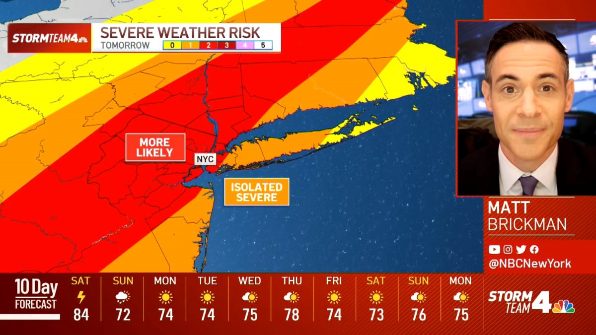 Latest Forecast From Storm Team 4 – NBC New York