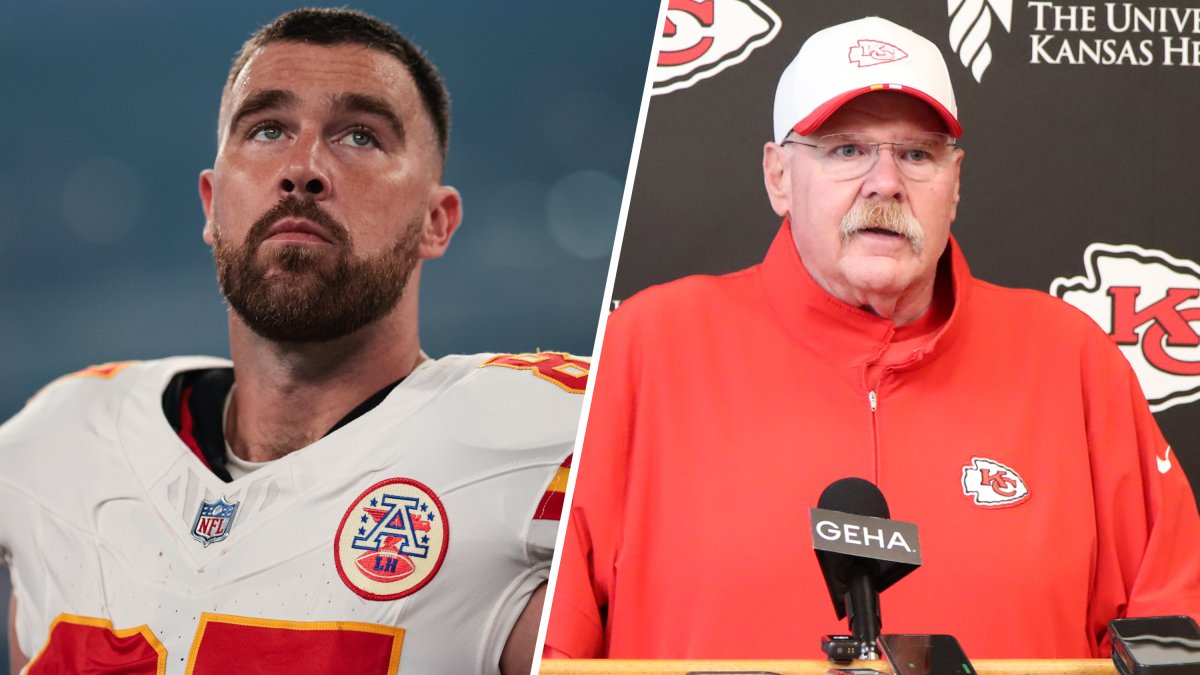 Travis Kelce speaks out after heated exchanges with Andy Reid – NBC New York