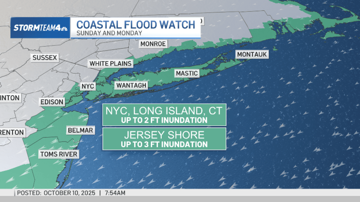 Nor’easter Threat: Flooding and Winds in NY, NJ, CT