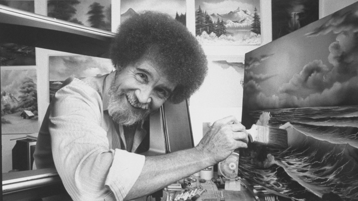 Bob Ross Paintings Auctioned for Public TV Funding | NBC New York Bob Ross Paintings Auctioned for Public TV Funding | NBC New York
