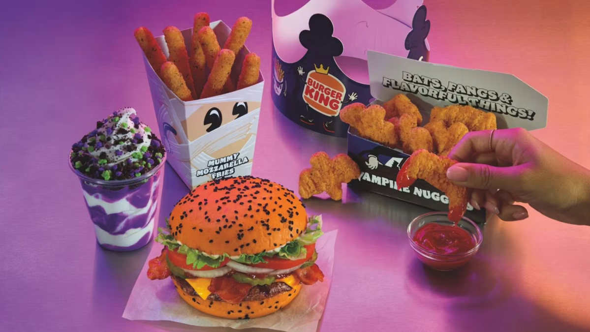Burger King launches Halloween menu with spooky items – NBC New York