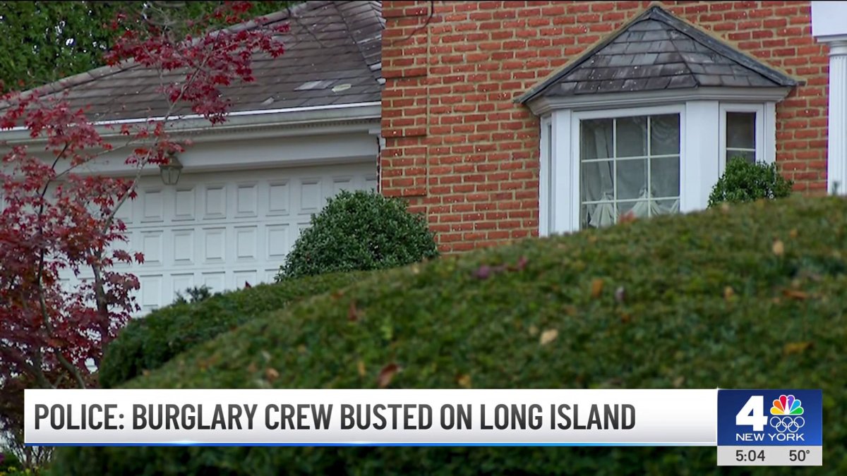 Police: burglary crew busted on Long Island – NBC New York