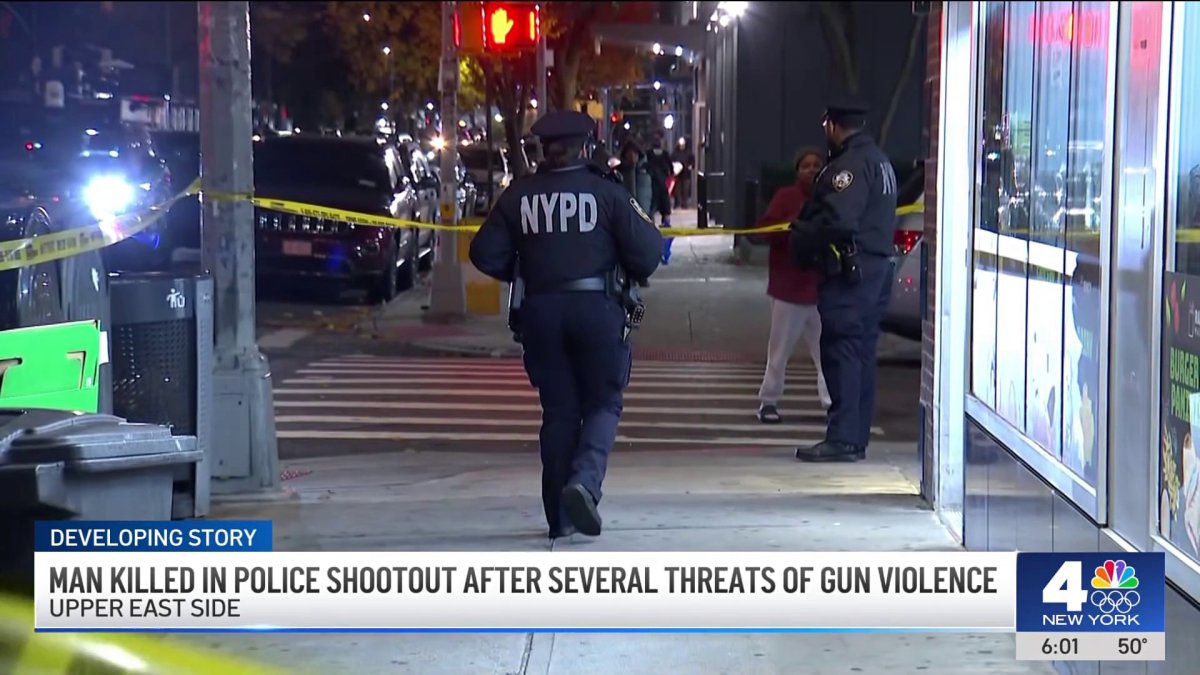 Man killed in police shootout after several threats of gun violence ...