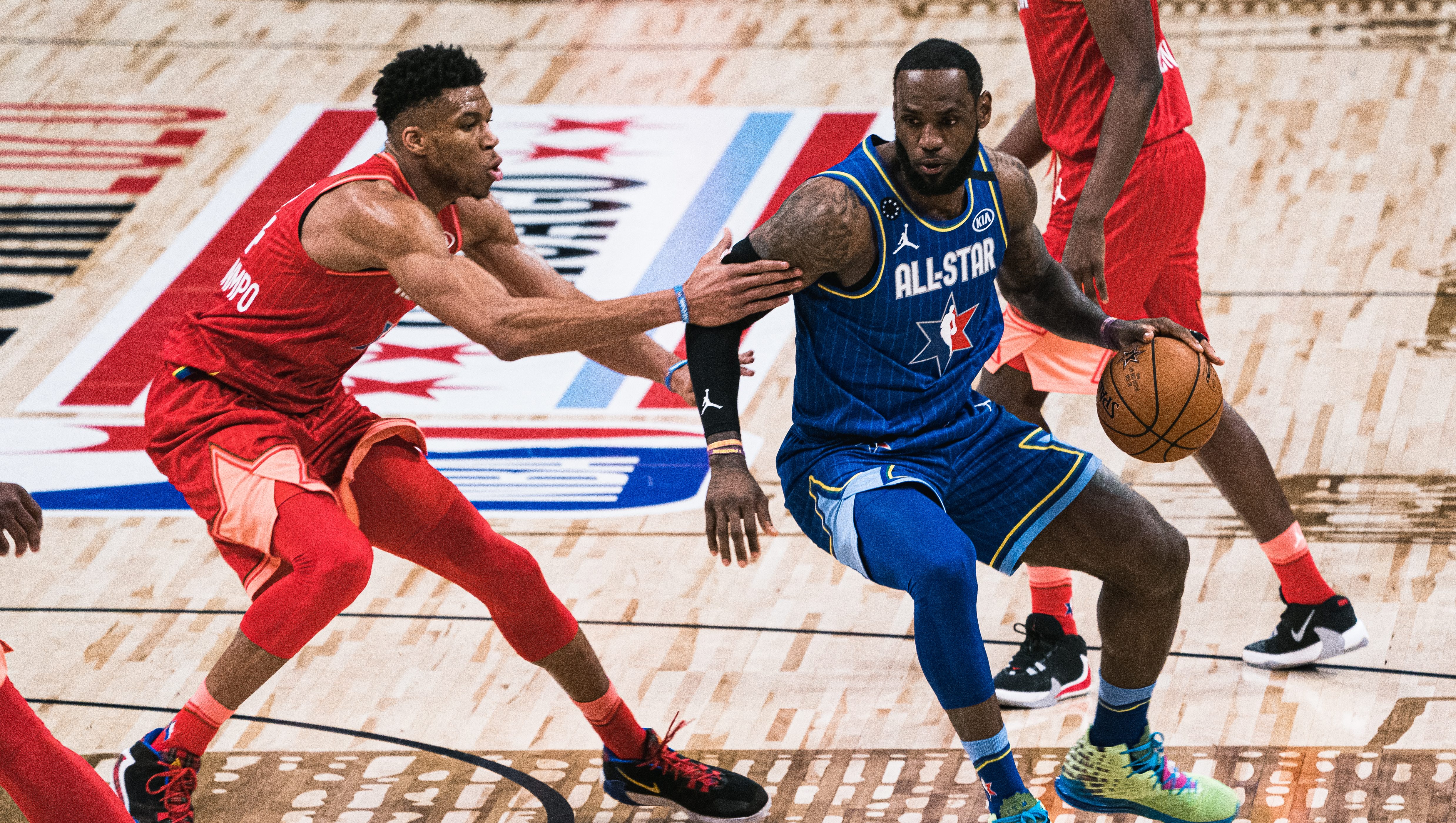 What To Know About U S Vs World 2026 NBA All Star Game Format NBC GettyImages 1206811192 