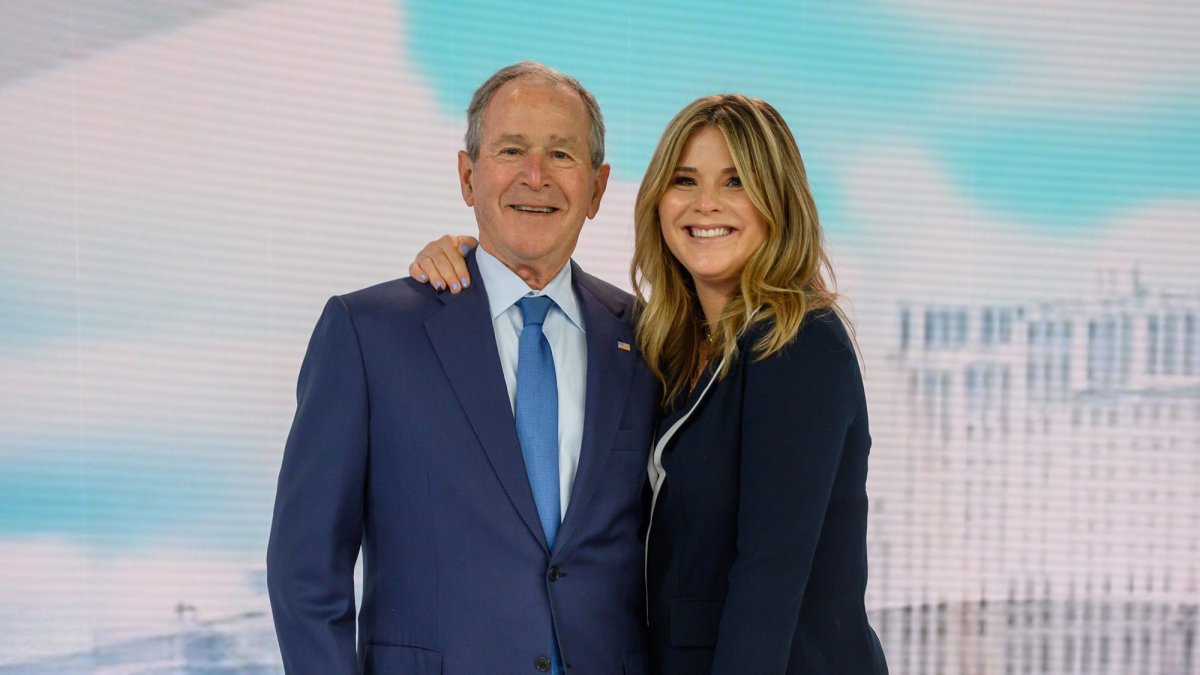 Jenna Bush Hager says dad W. Bush told her he doesn’t watch her
