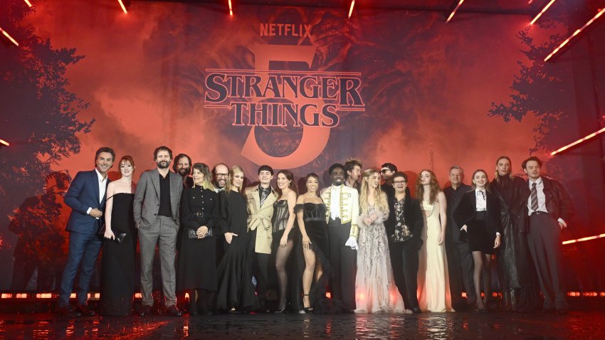 The cast of "Stranger Things."