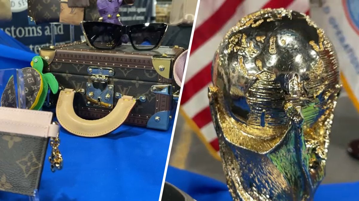 Fake World Series and FIFA trophies highlight counterfeit goods seized by feds