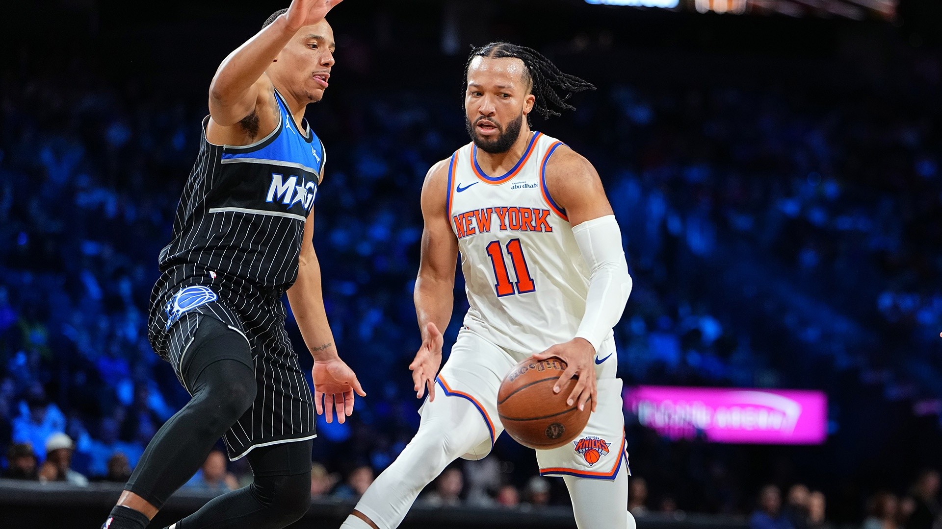 Watch highlights of the Knicks' 132-120 win over the Magic – NBC