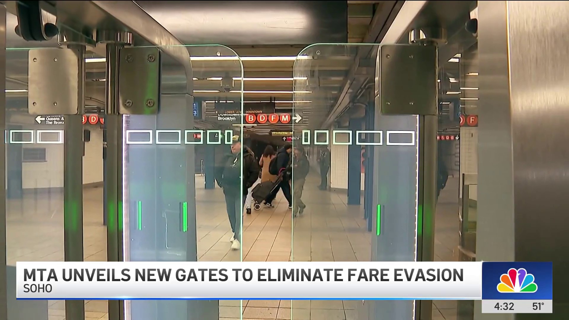 nbcnewyork.com - MTA unveils new gates to fight fare evasion at subway stations: See the new design