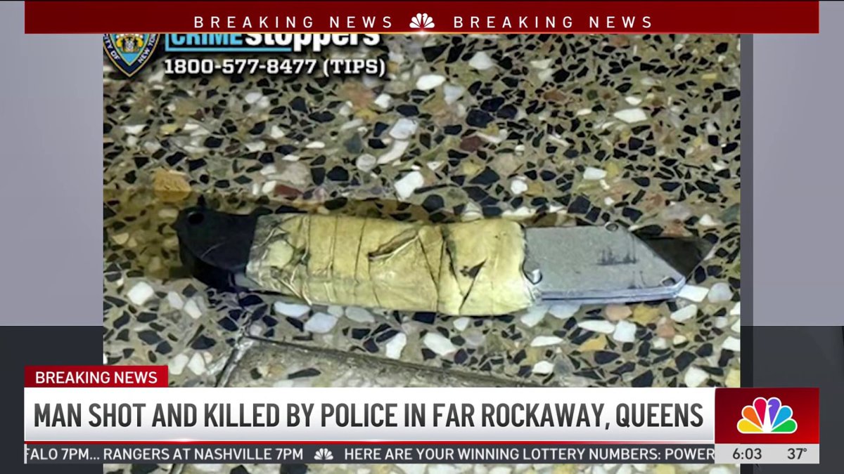 Man armed with boxcutter shot and killed by police, NYPD says – NBC New ...