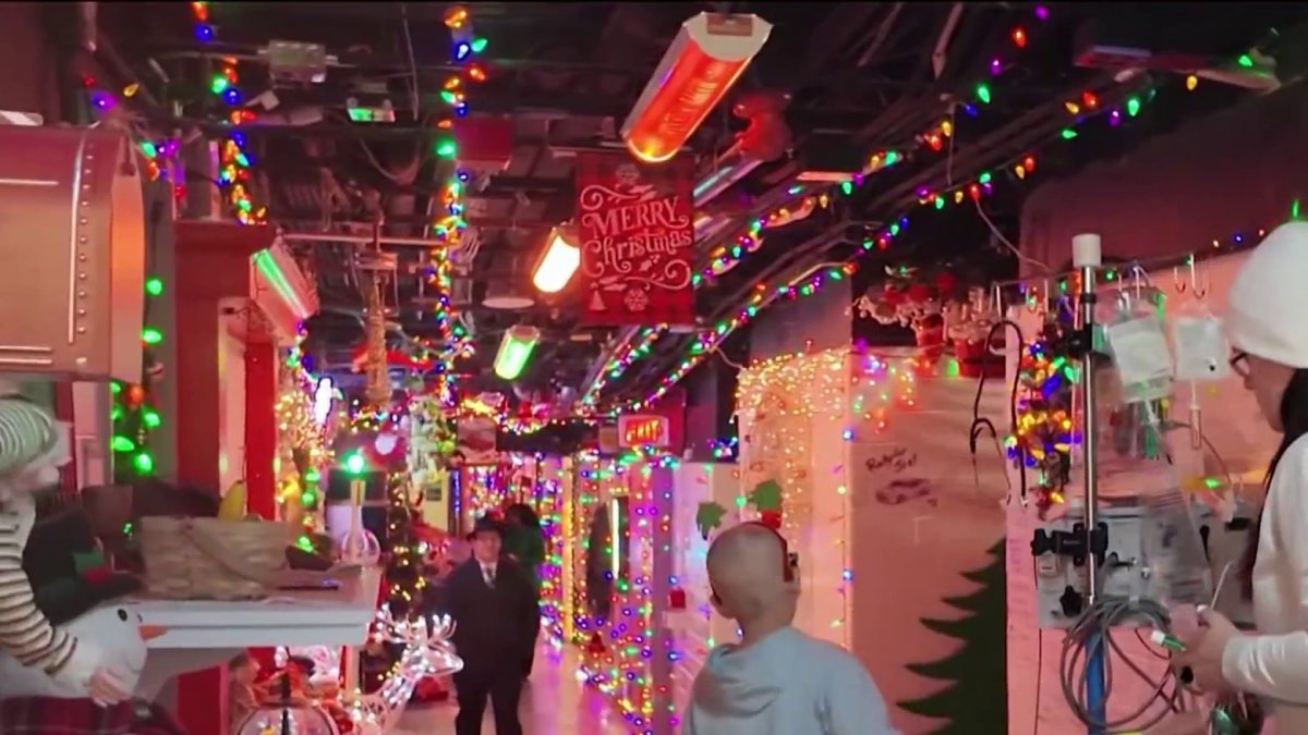 Volunteers bring holiday cheer to young cancer patients – NBC New York
