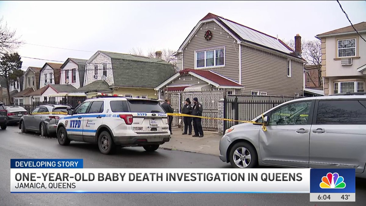 One-year-old baby death investigation in Queens – NBC New York