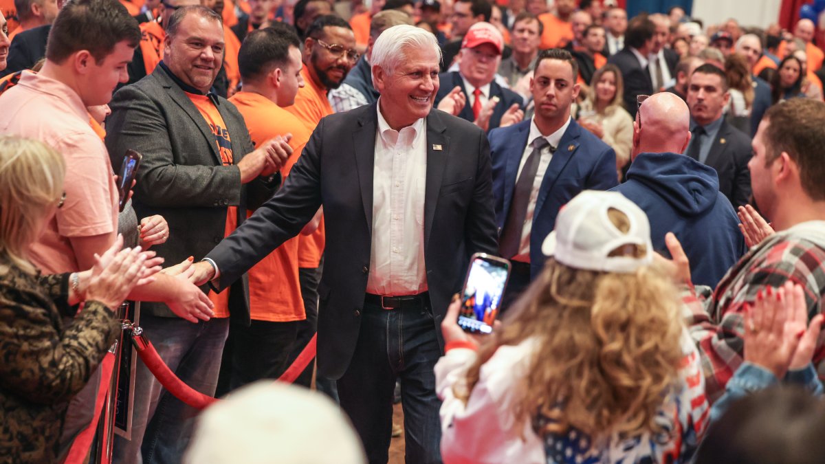 Bruce Blakeman is running against U.S. Rep. Elise Stefanik, who is also a Trump ally.