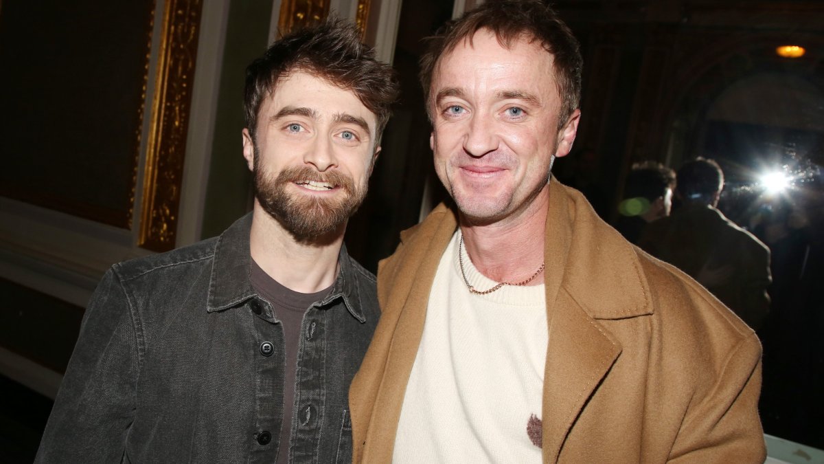 'Harry Potter' stars Daniel Radcliffe, Tom Felton have spellbinding reunion&nbsp;