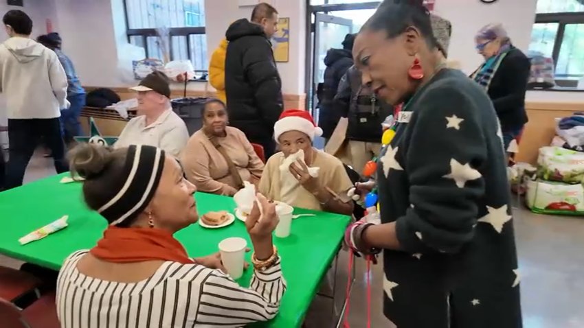 The Goddard Riverside Community Center was just one of the places offering food and friendship on Christmas Day in New York CIty on Dec. 25, 2025..