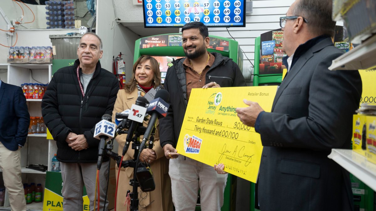 $90 million Mega Millions jackpot ticket sold in New Jersey