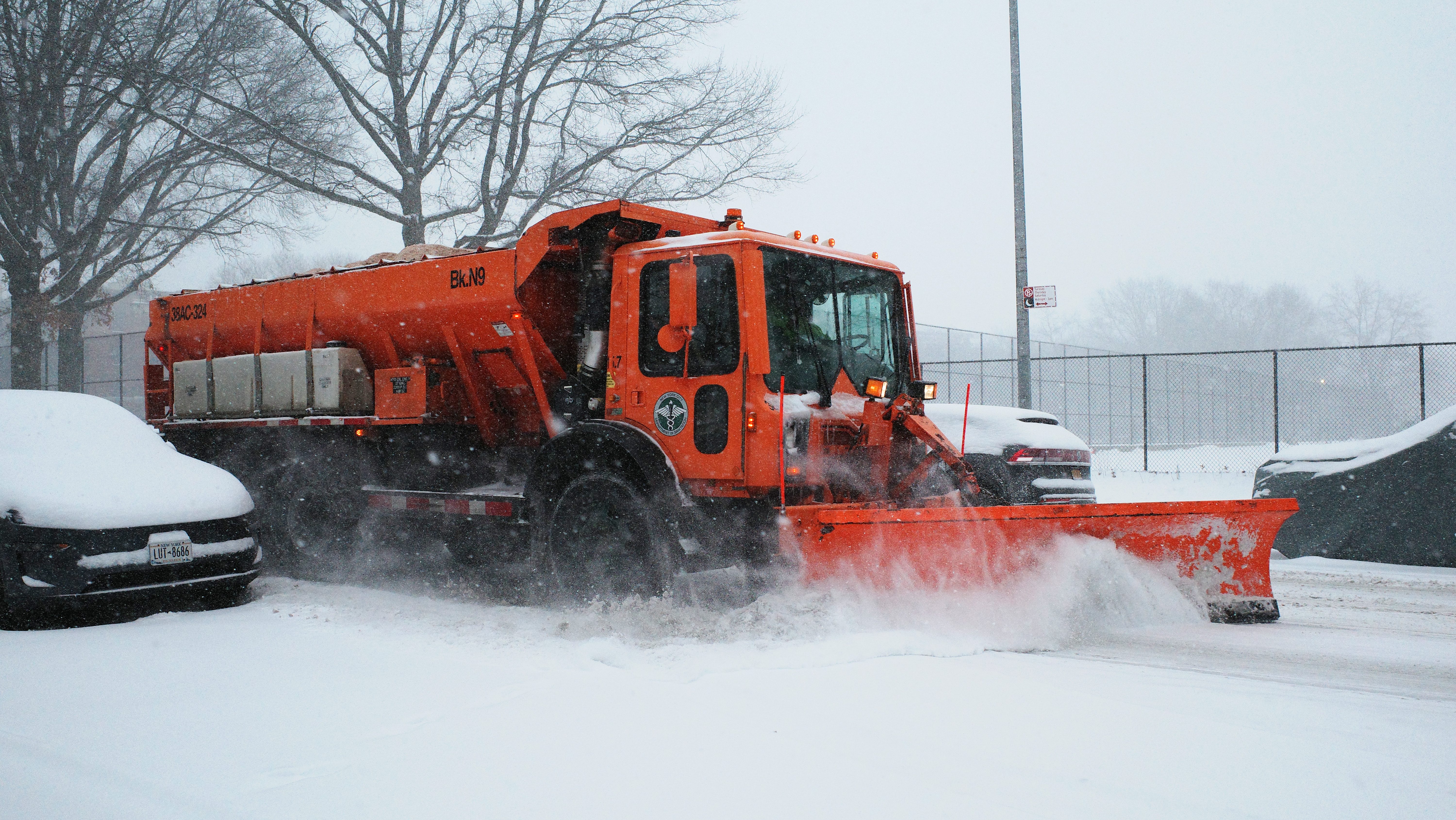 NYC Snow Plow Tracker Where To Find Street Map NBC New York GettyImages 2258128635 