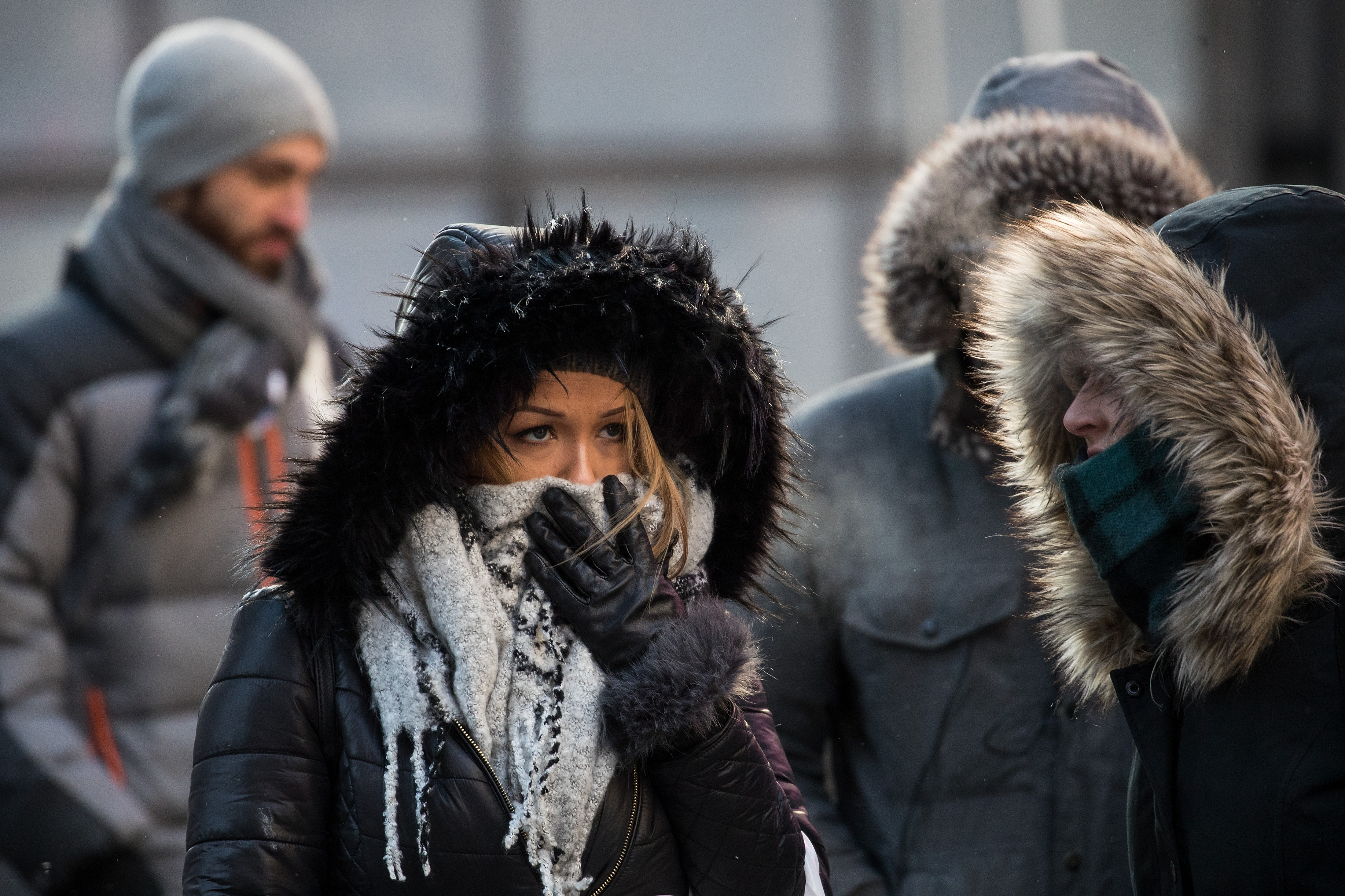 Coldest air yet seizes NYC area. The weekend gets worse, and it's going to snow