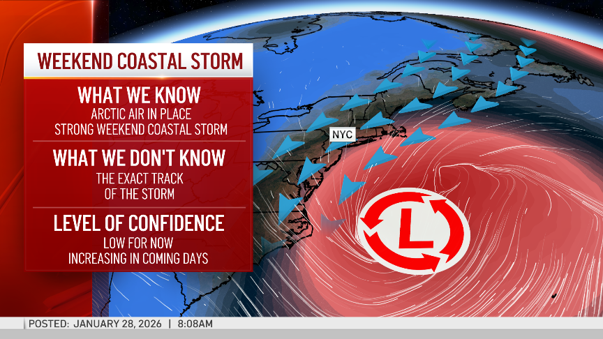 NYC winter storm this weekend? Snow chance updated in new models – NBC ...