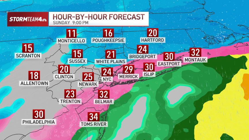 Winter storm update: See hourly radar for winter storm in NY, NJ – NBC ...