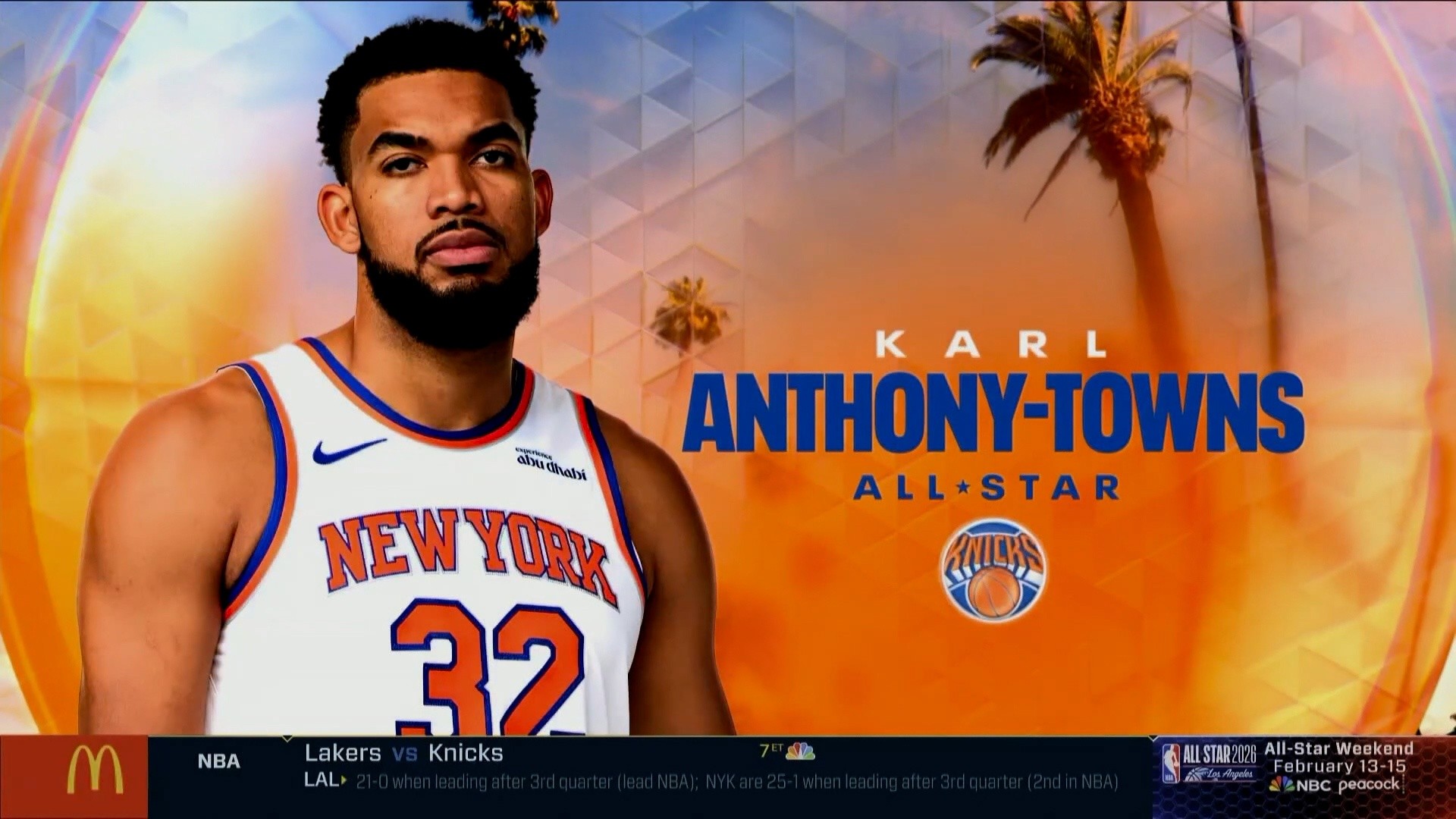 NBA Eastern Conference All-Star reserves: Karl-Anthony Towns – NBC