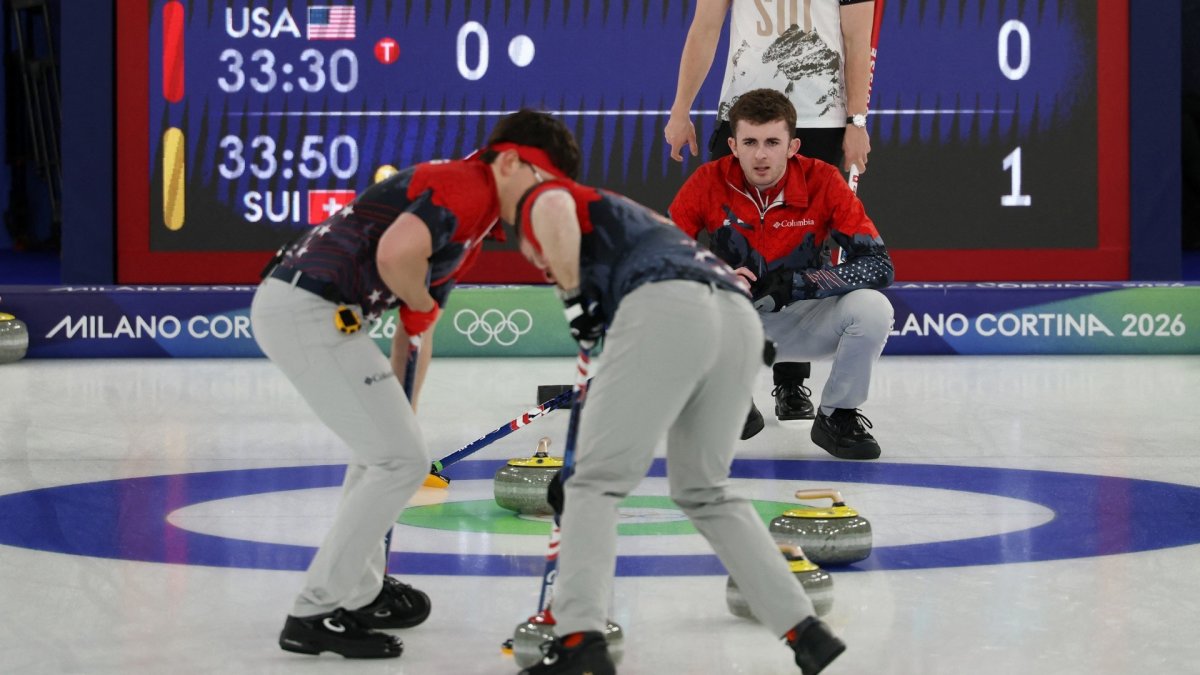 Danny Casper's home curling club hosts watch party as USA takes on Norway