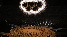 The Olympic Rings is revealed