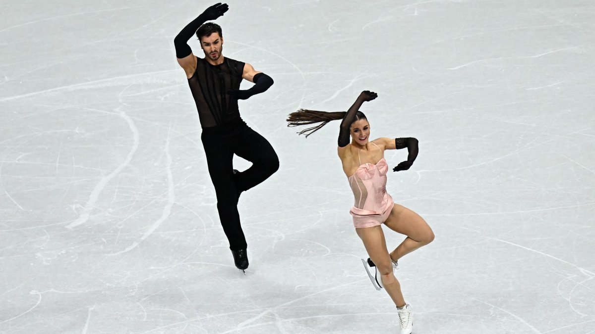 France ice dancing team in the hunt for gold face controversy