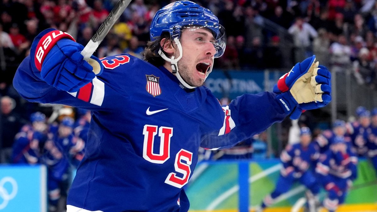USA seeks chance at gold medal game, faces Slovakia in men's hockey seminfals Friday