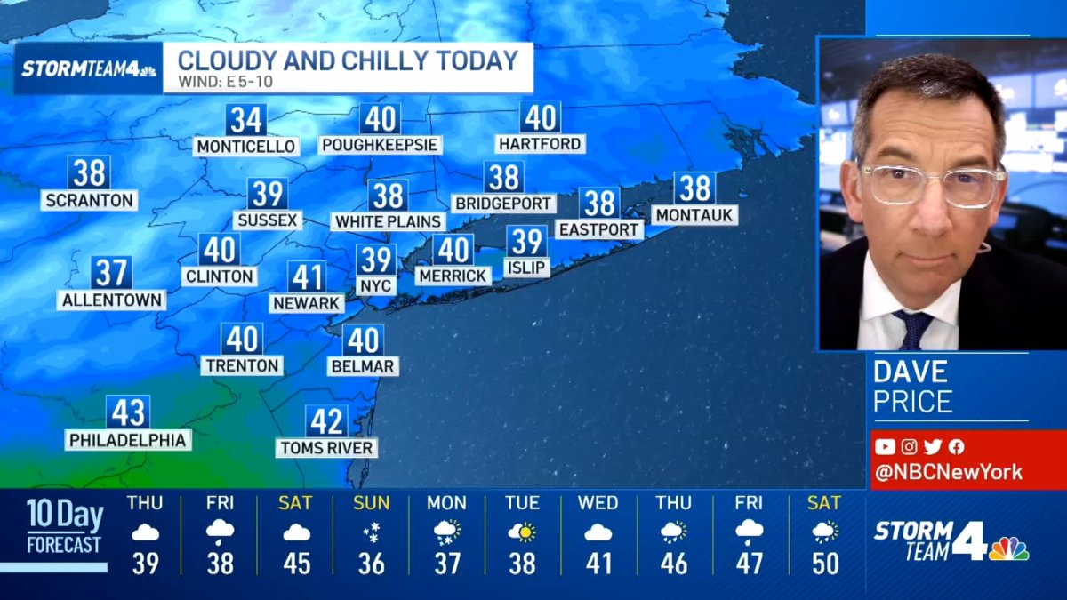 Latest Forecast From Storm Team 4 – NBC New York