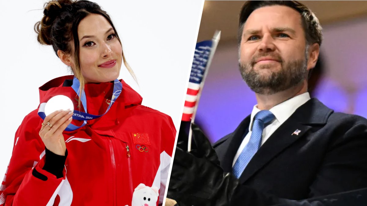 JD Vance has thoughts on U.S. born-and-raised star Eileen Gu competing for China