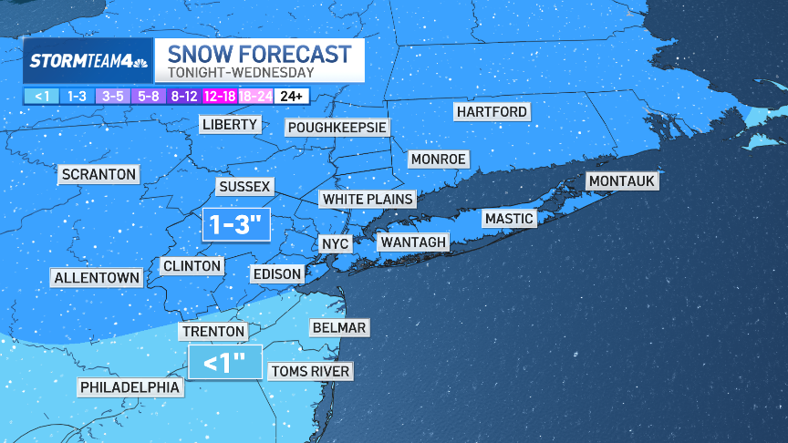 Are we getting another NYC snowstorm this week? Latest forecast – NBC ...