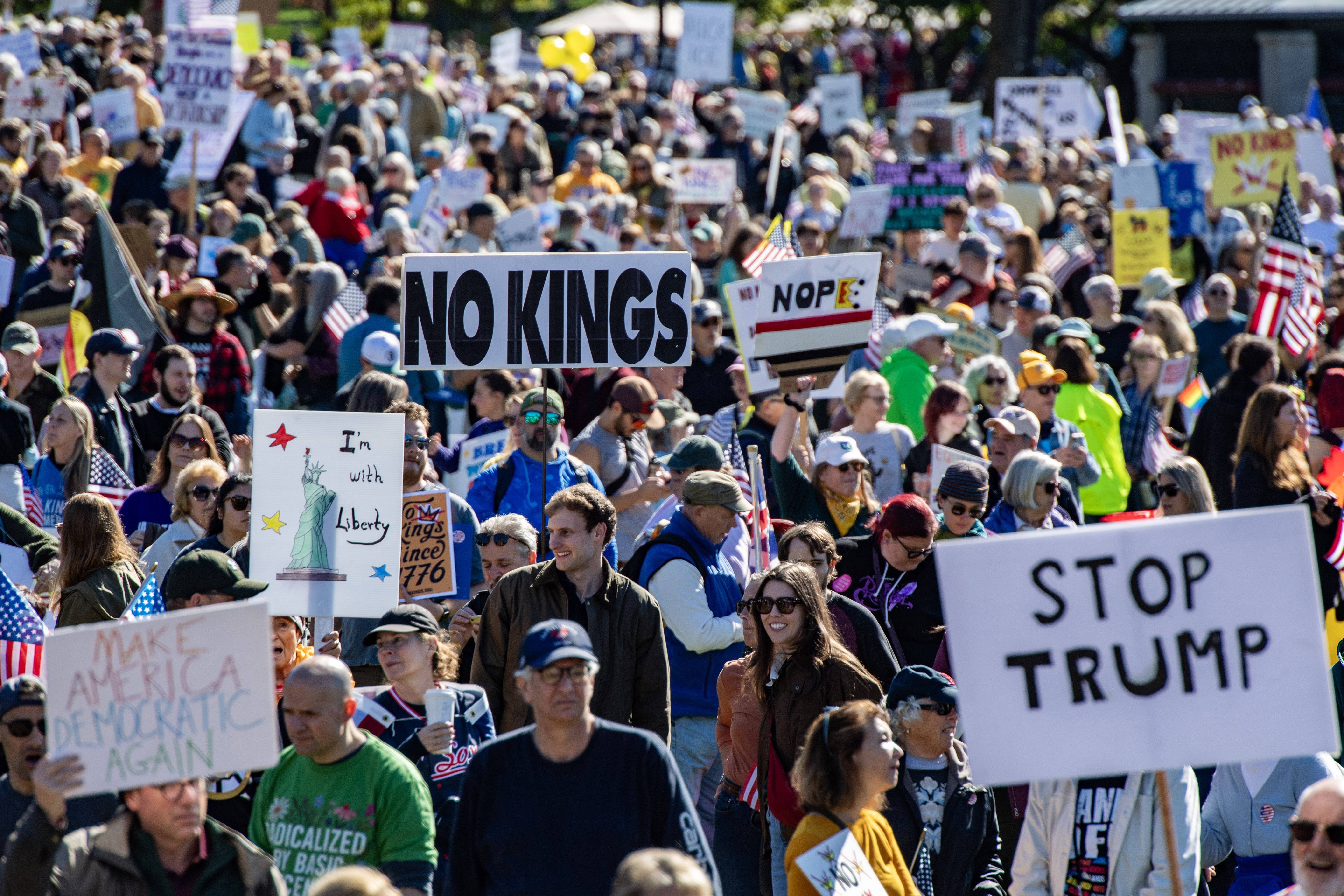 Third round of ‘No Kings' protests are expected to be the largest so far, organizers say