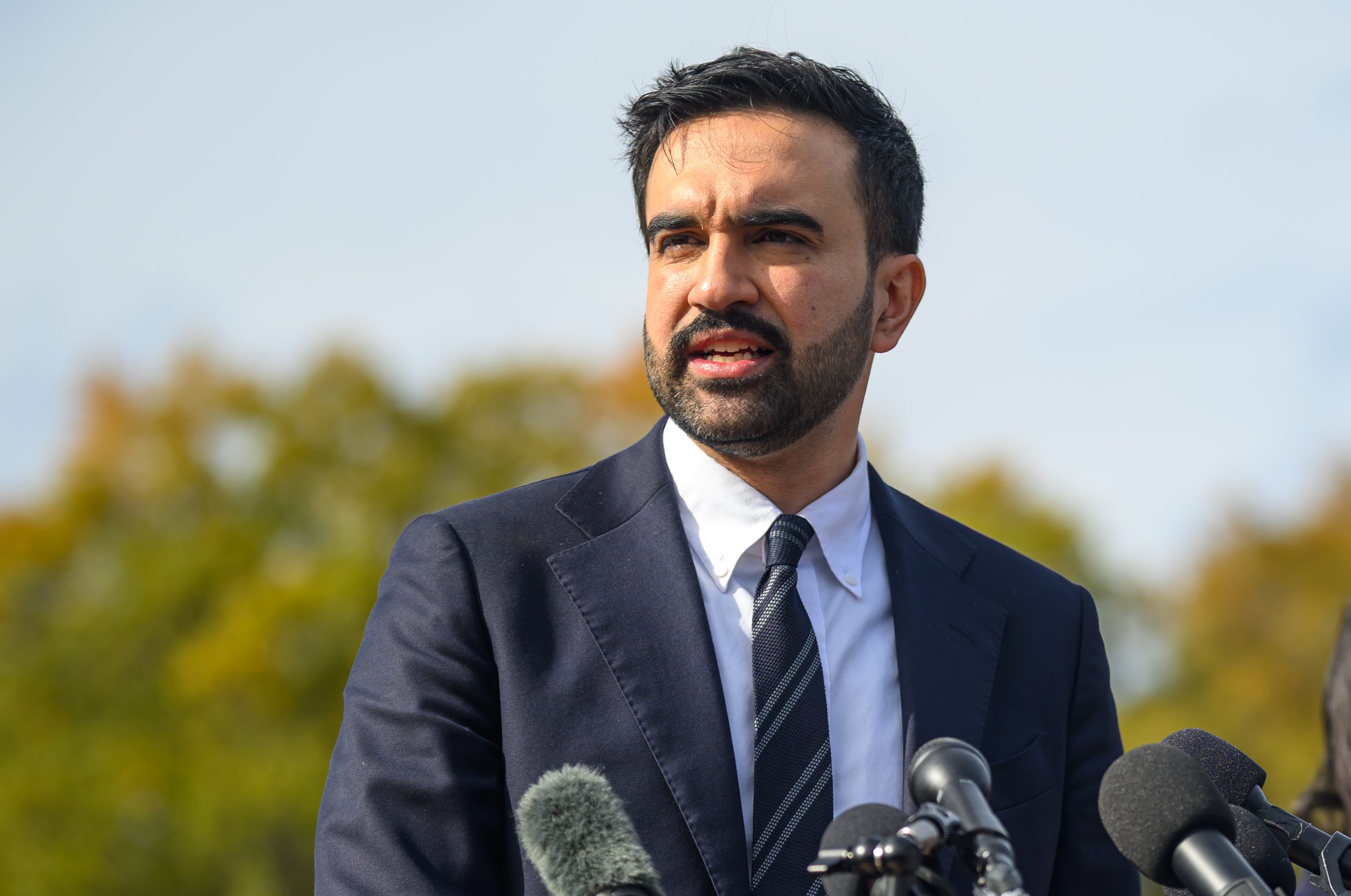 Two people in custody after ‘suspicious devices' ignited outside NYC mayor's official residence