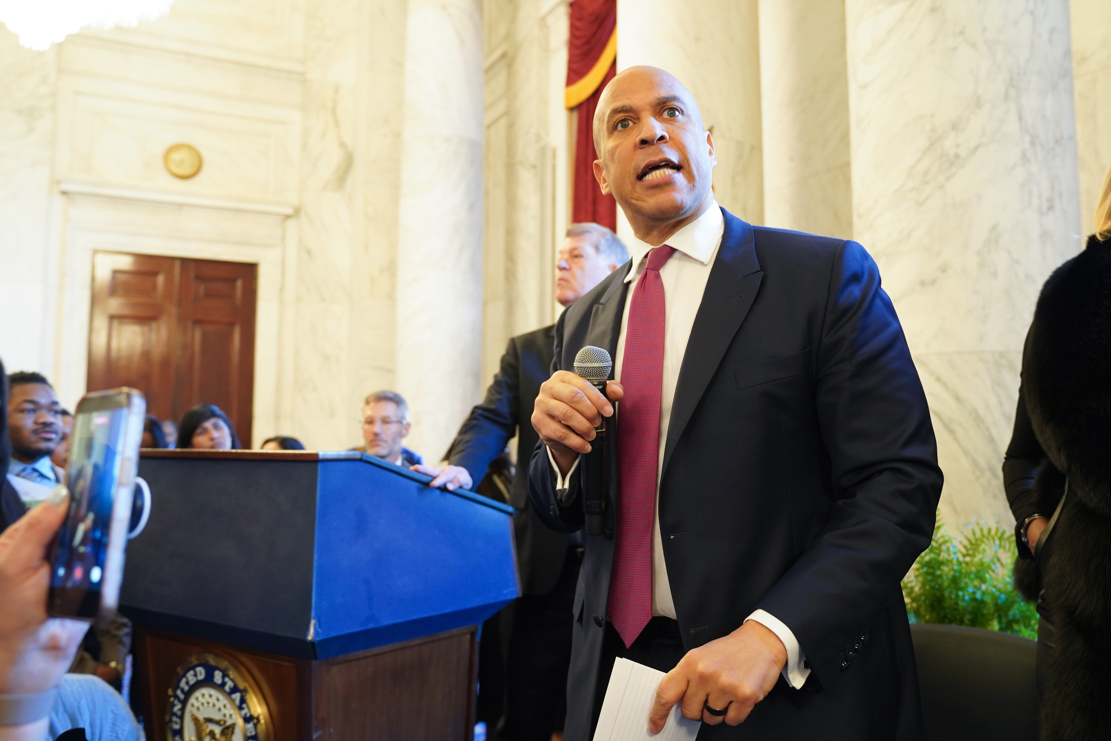 Sen. Cory Booker says he's ‘definitely not ruling out' a possible presidential run